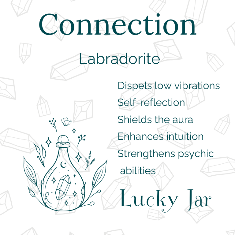 Labradorite Crystal Jar
