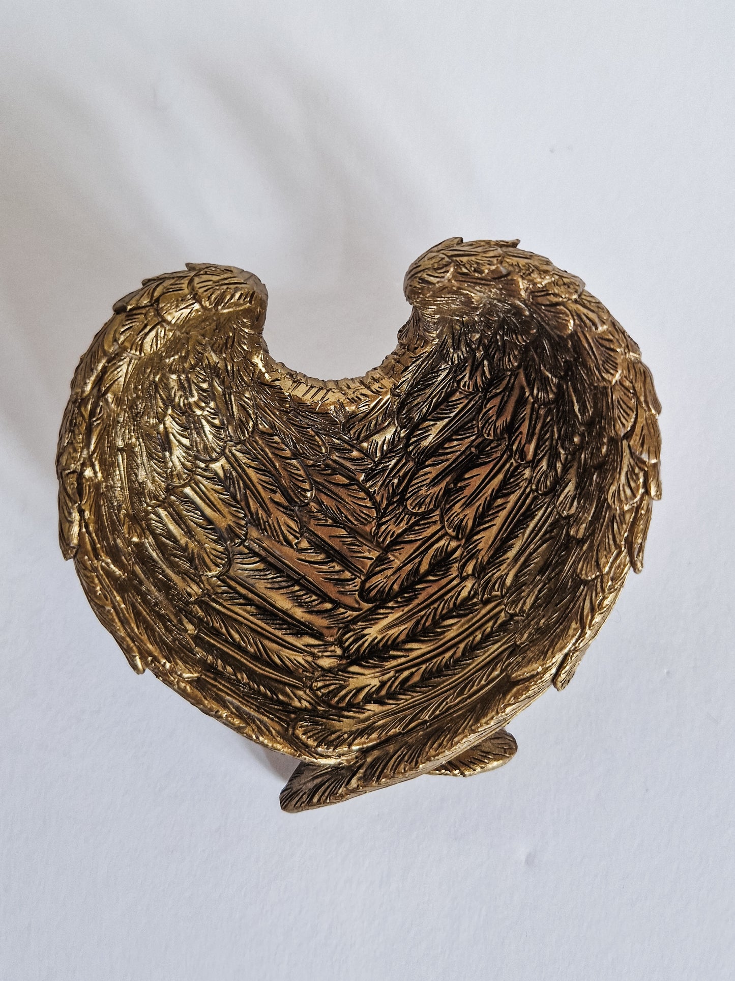 Angel Wing Dish - Antique Gold