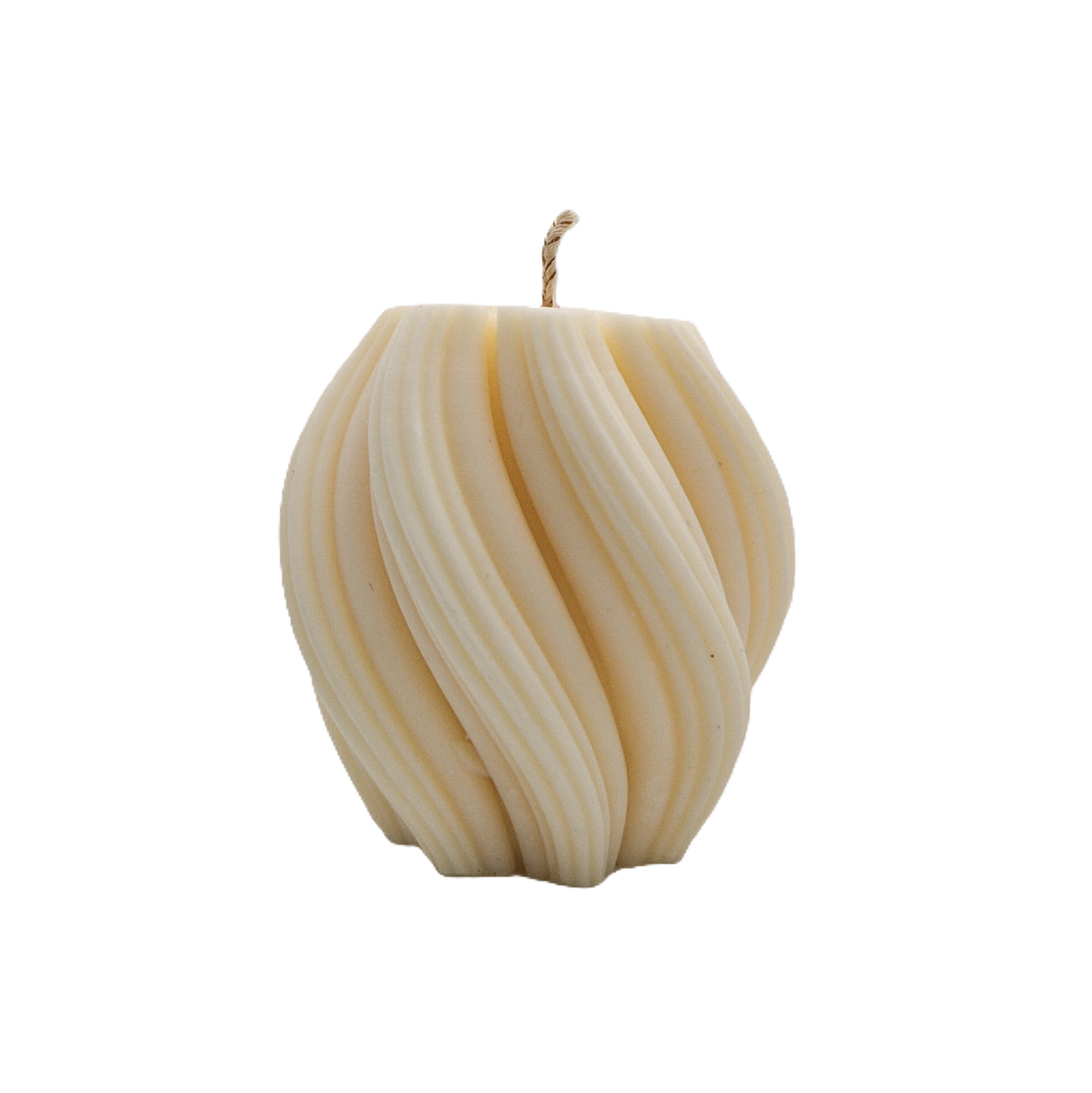 Swirl Shaped Candle