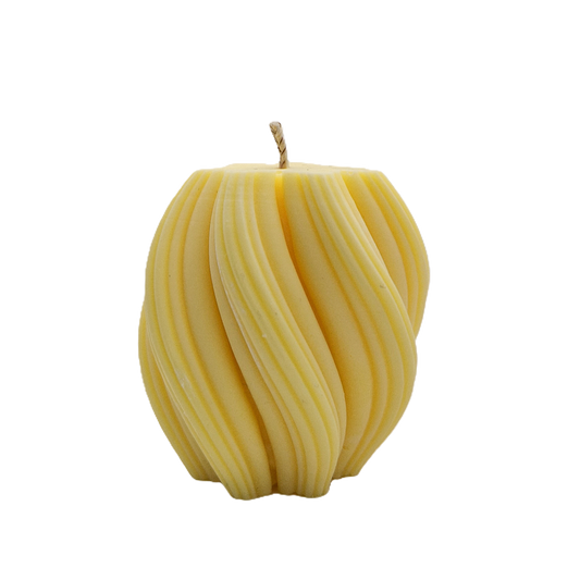 Swirl Shaped Candle