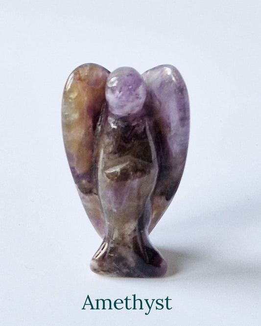 Angel Carved Gemstone - various options