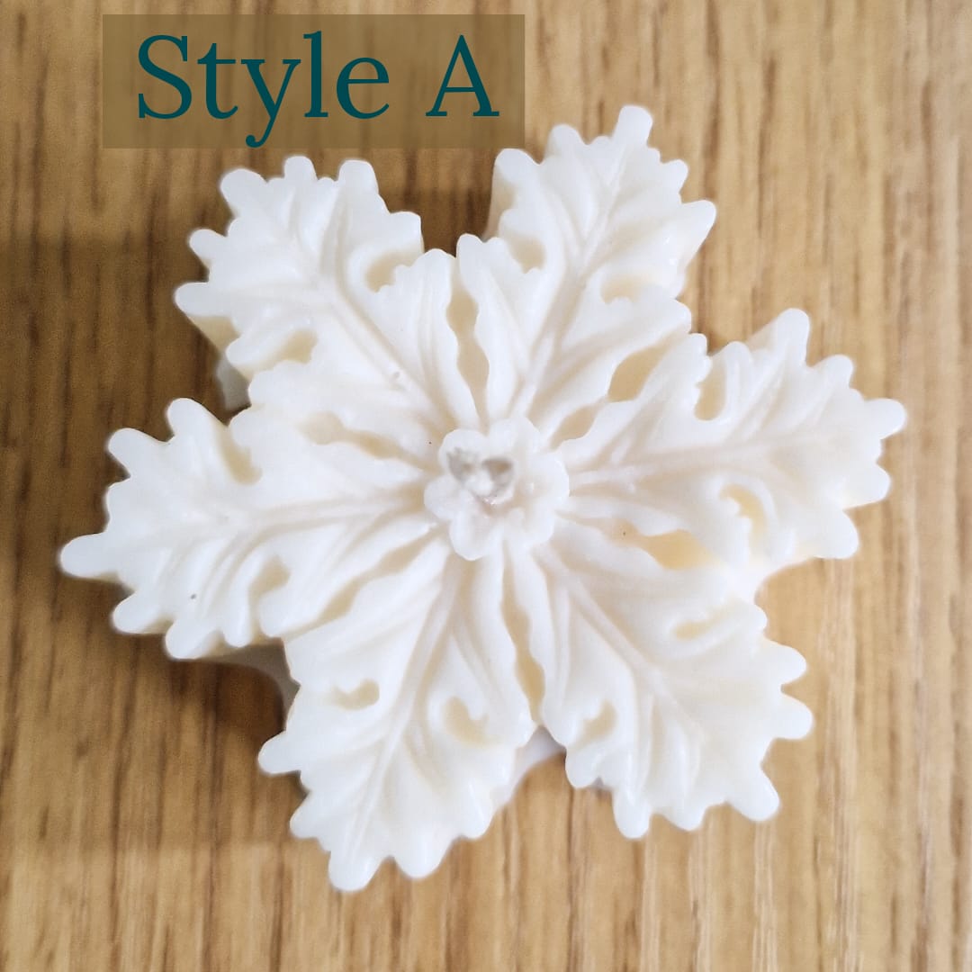 Snowflake Candle