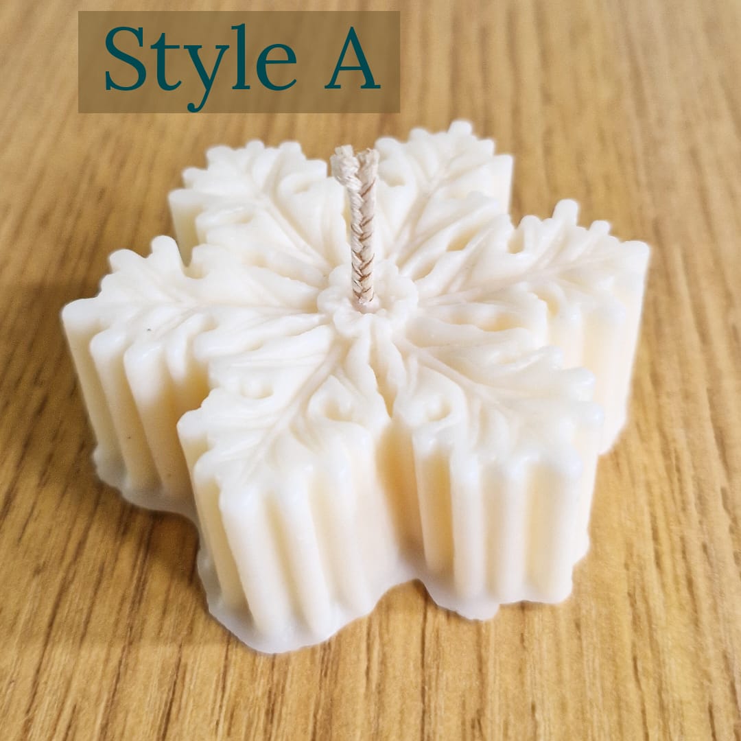Snowflake Candle