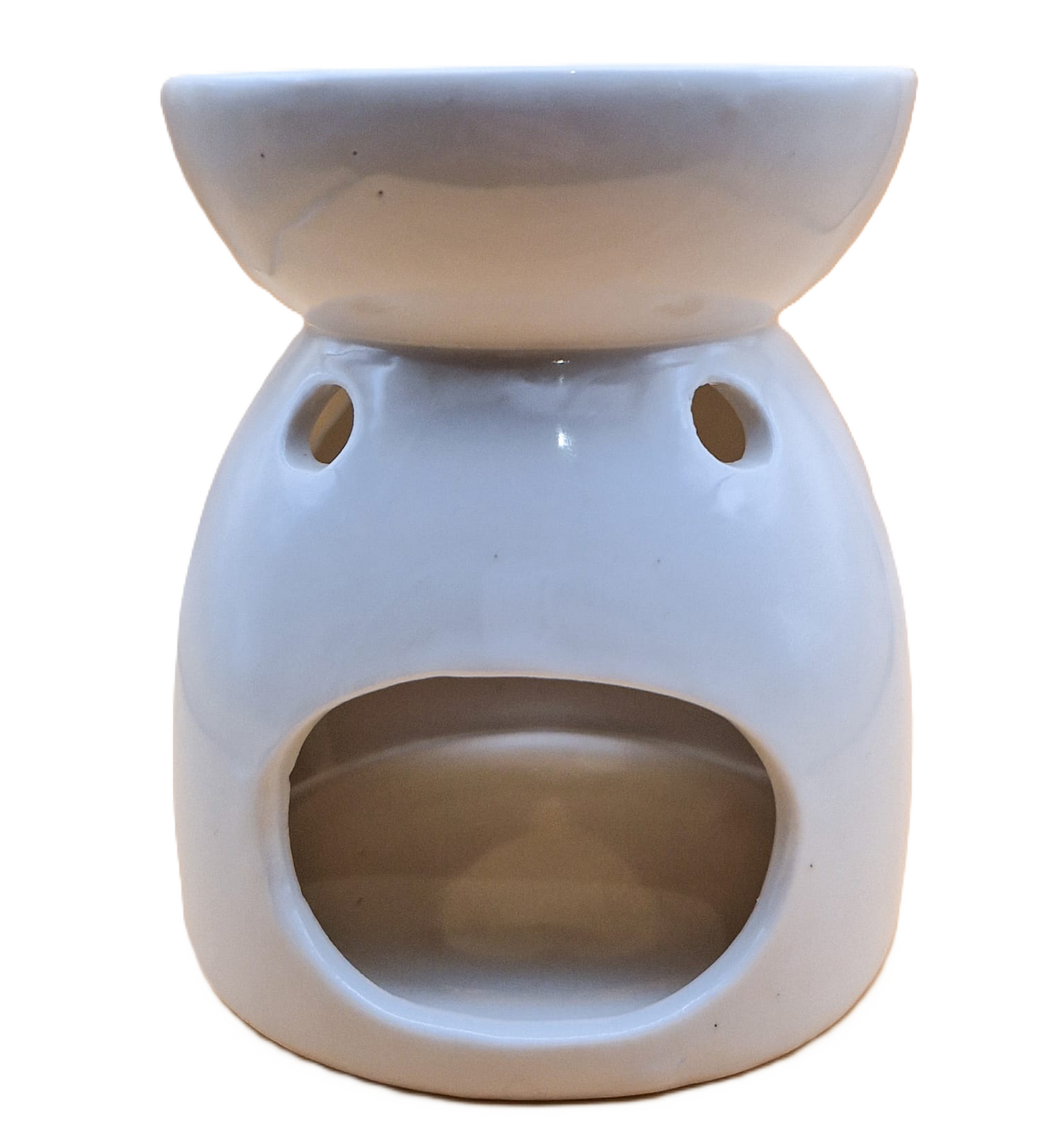 White Heart Cut Out Wax Melt Warmer