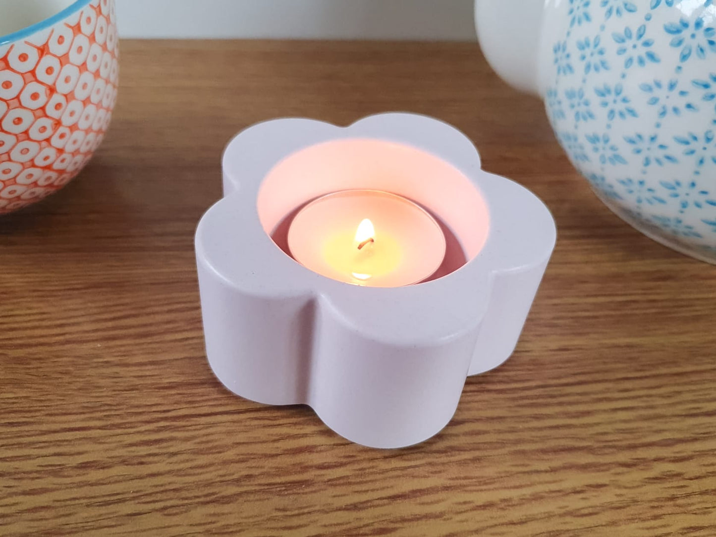 Flower Tealight Candle Holder