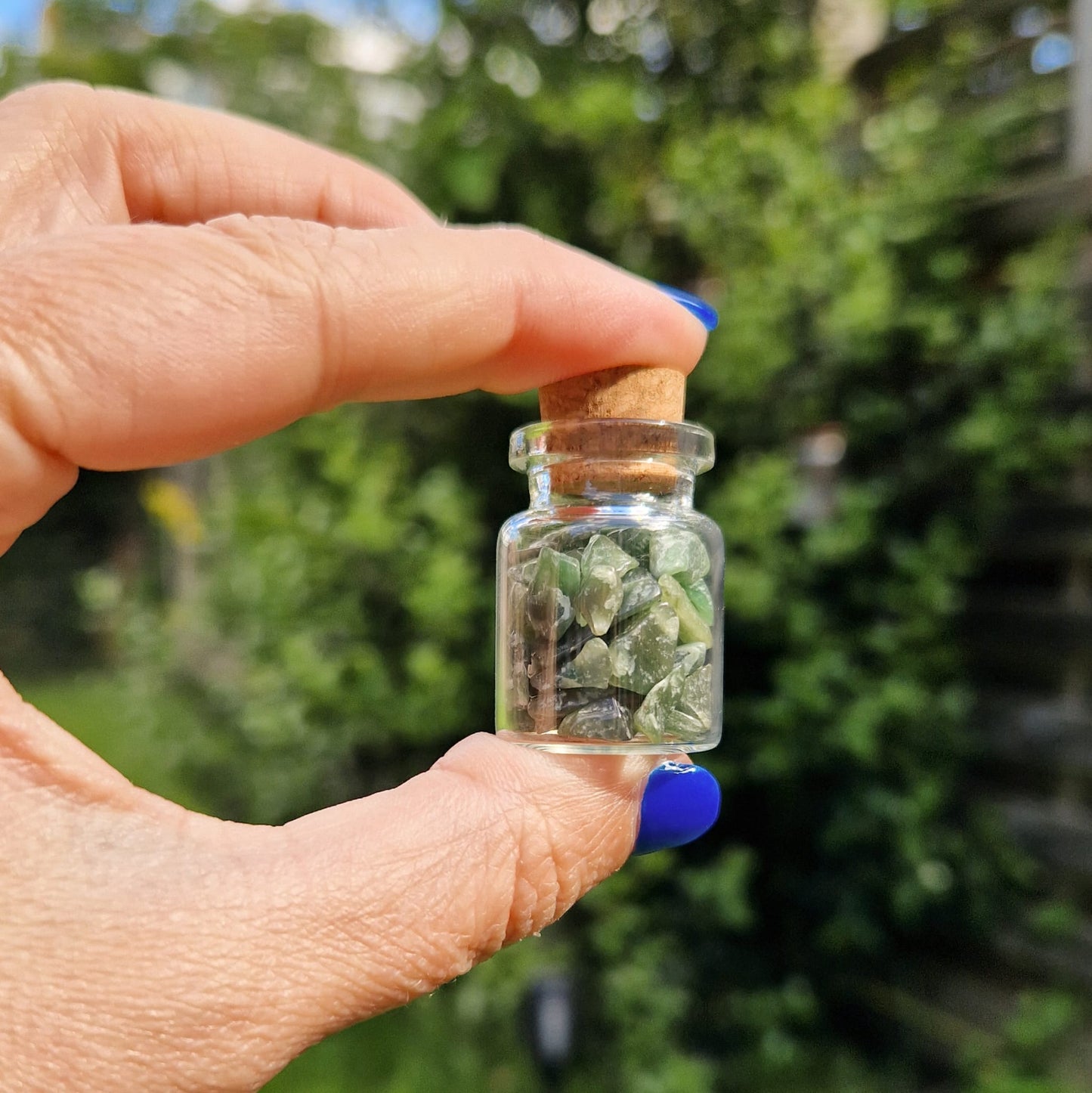 Green Aventurine Crystal Jar