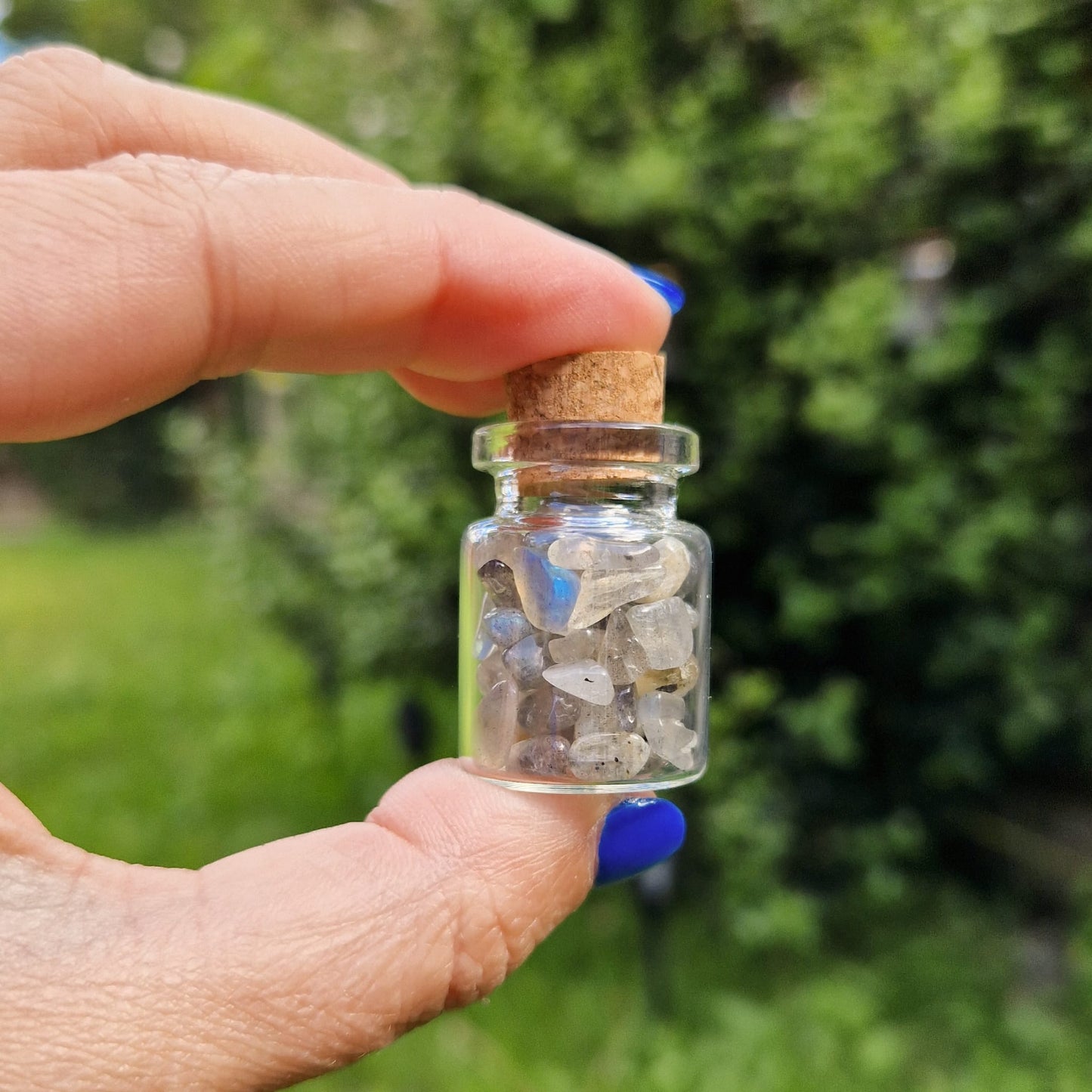 Labradorite Crystal Jar