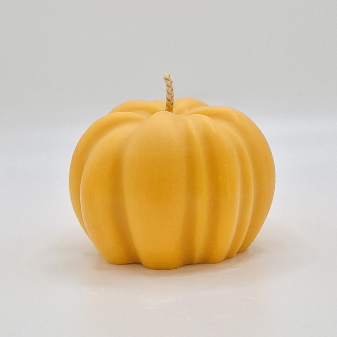 Pumpkin Shaped Candle