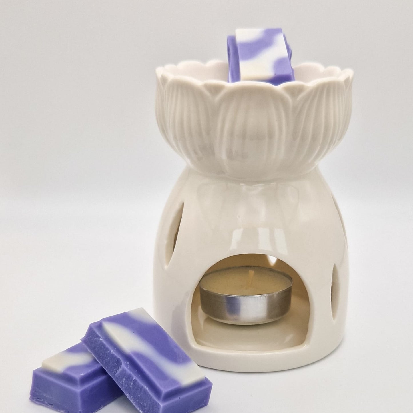 White Lotus Flower Wax Melt Warmer