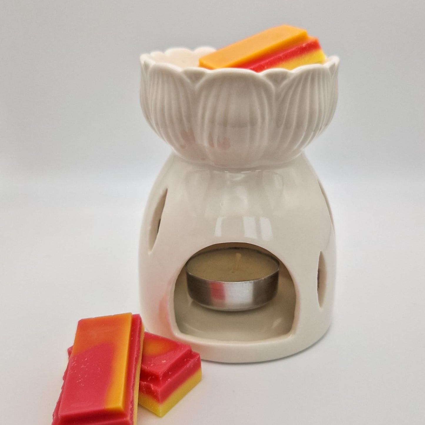 White Lotus Flower Wax Melt Warmer