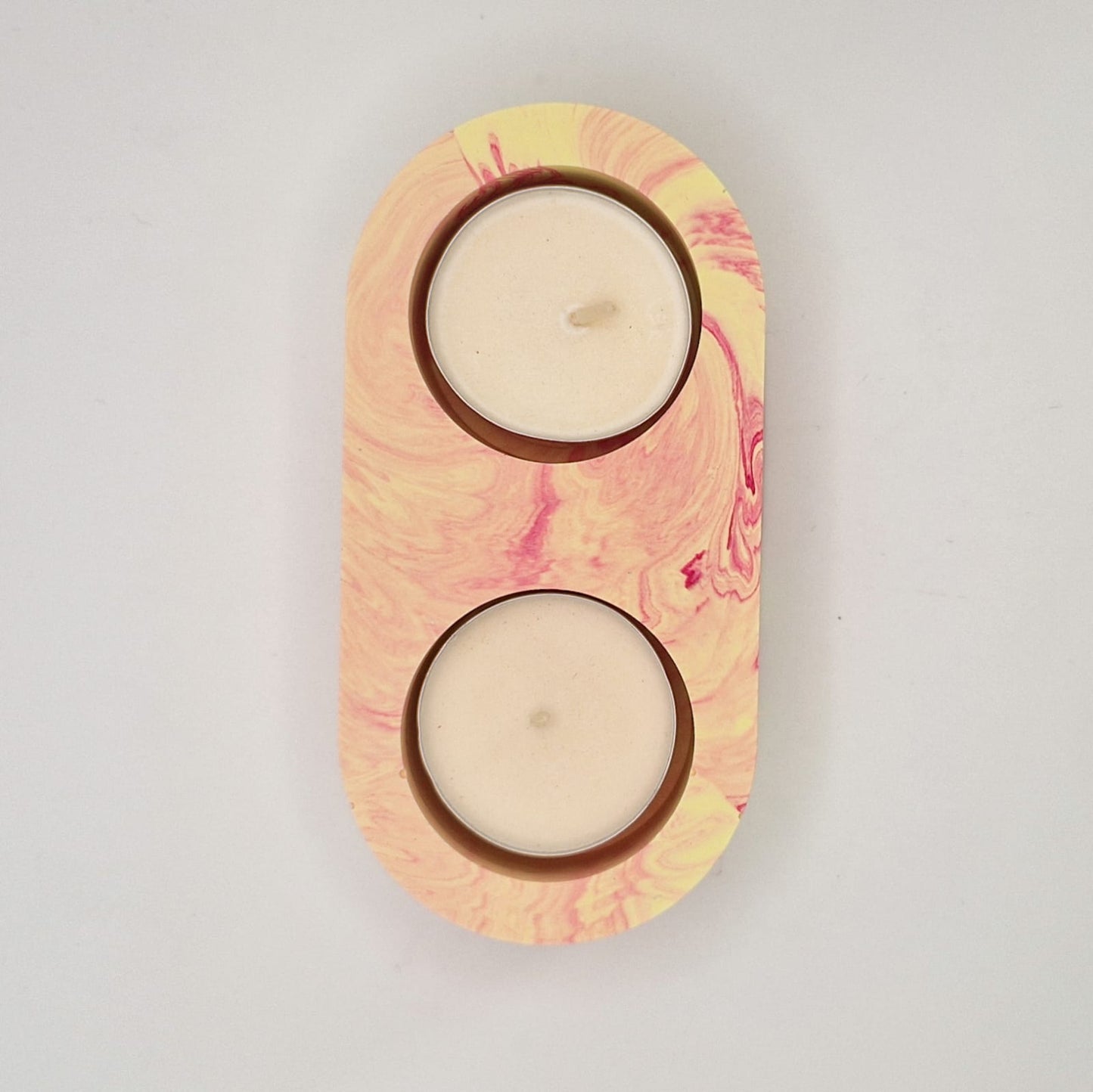 Double Tealight Candle Holder