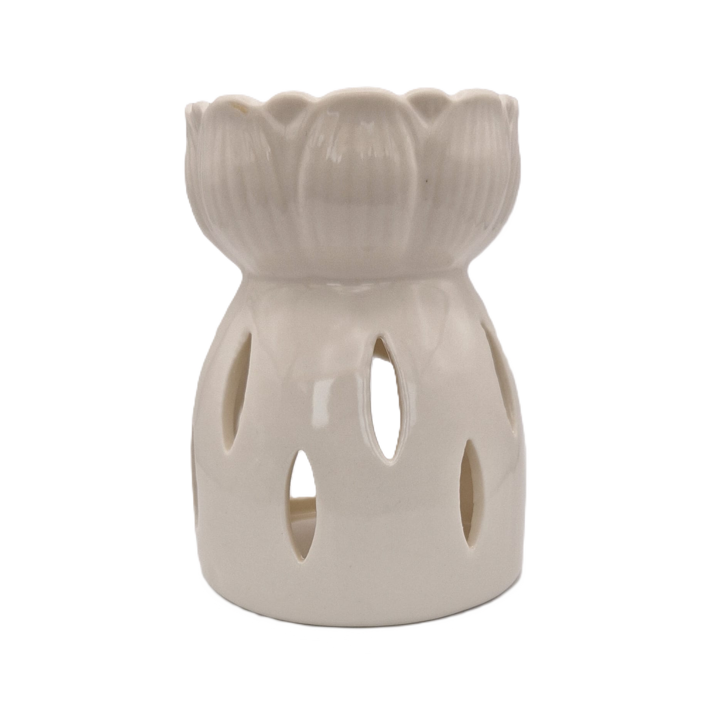 White Lotus Flower Wax Melt Warmer