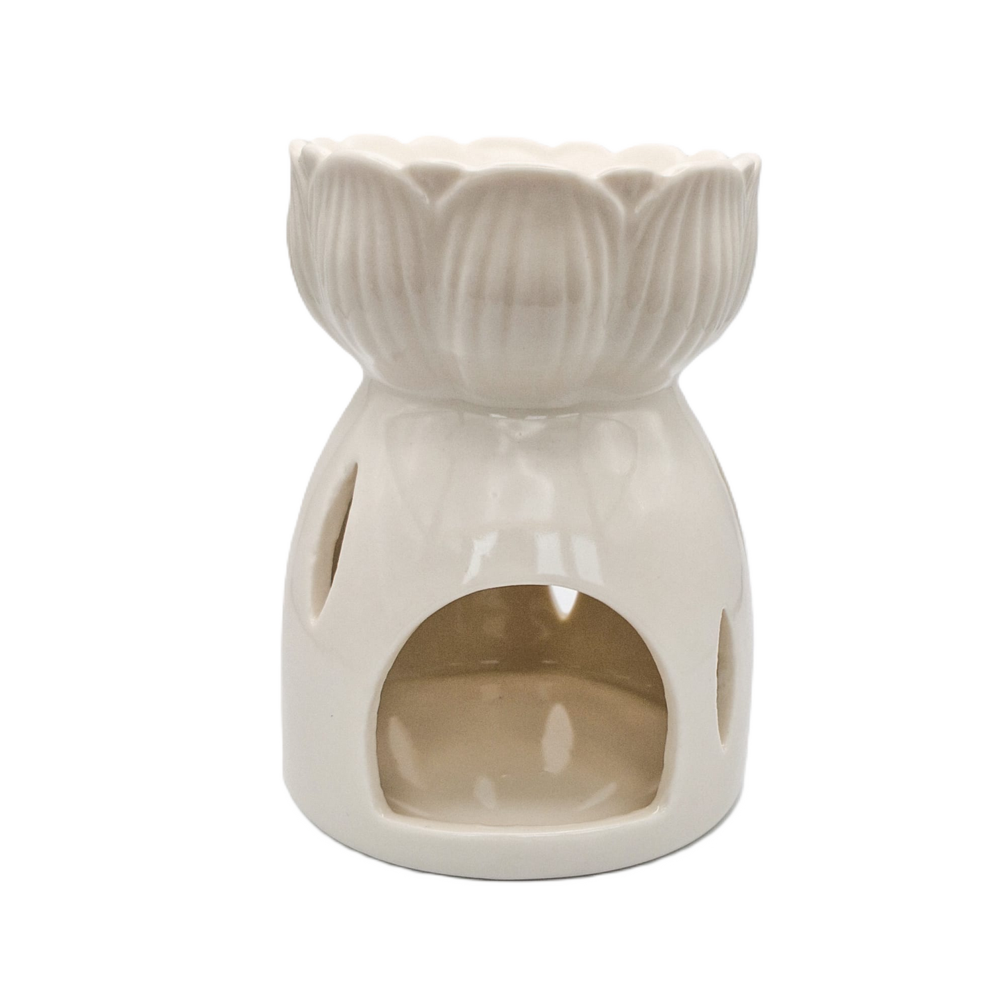 White Lotus Flower Wax Melt Warmer