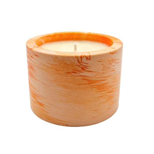 Orange Marble - Spiced Orange Scented Candle (100g net)