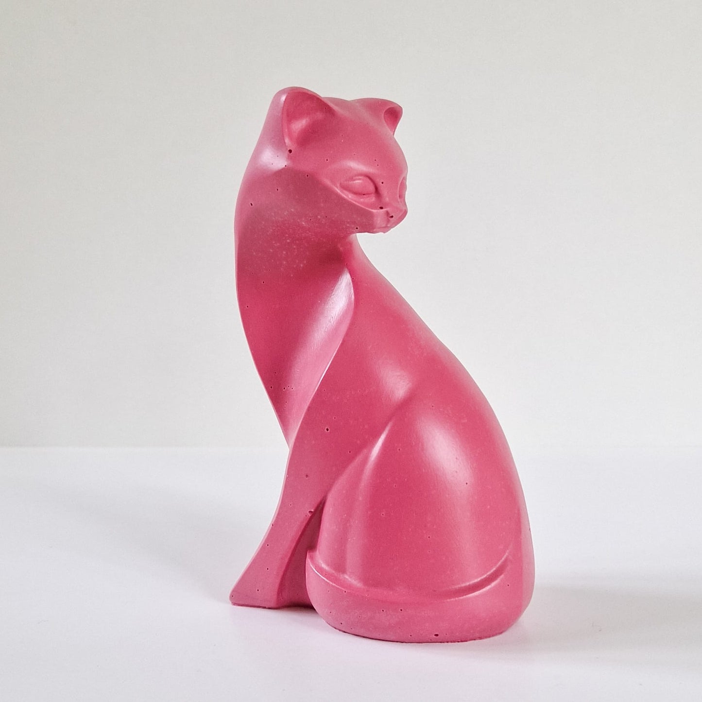 Resin Cat Statue