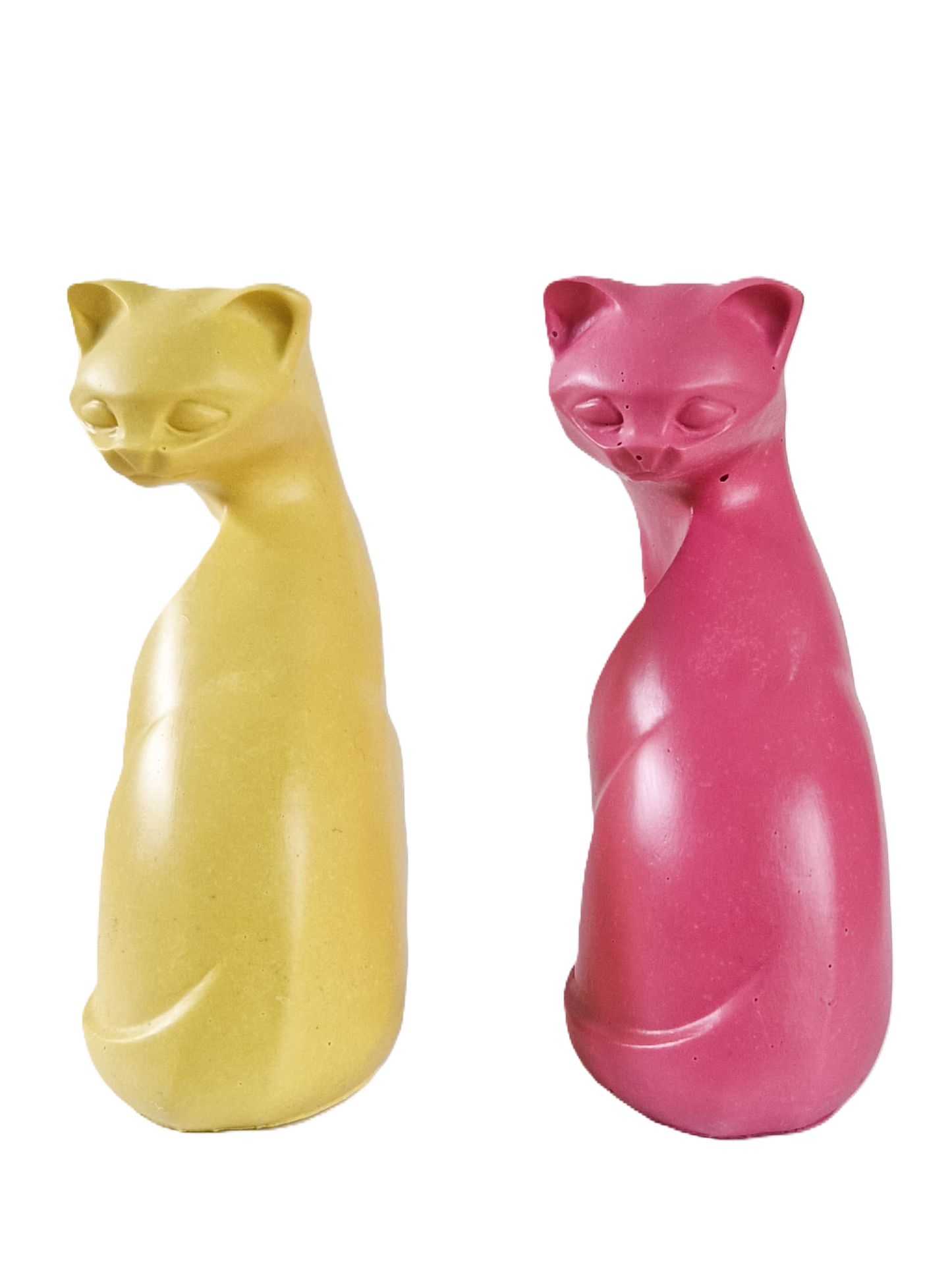 Resin Cat Statue