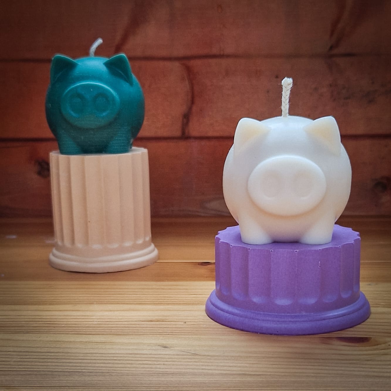 Pig Shaped Candle