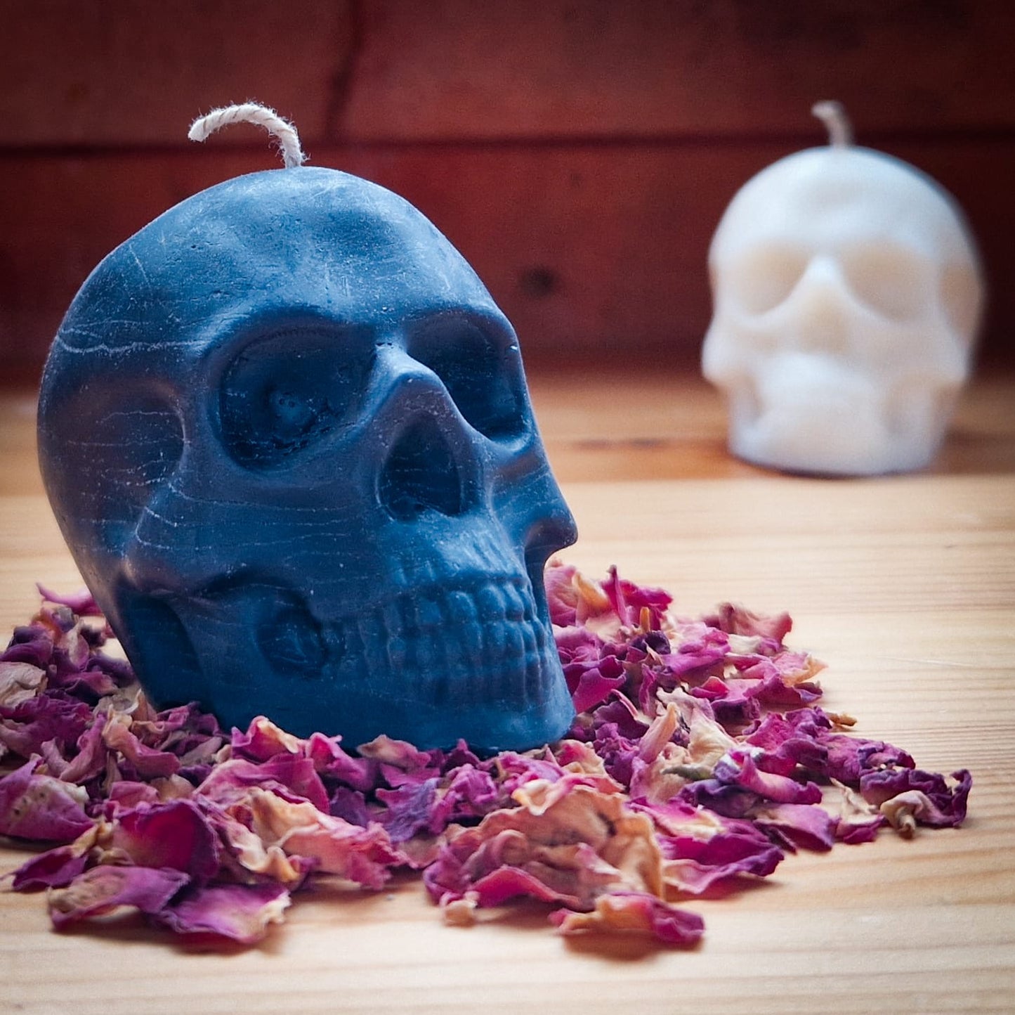 Skull Shaped Candle