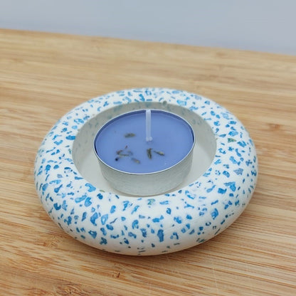 Round Flat Tealight Candle Holder