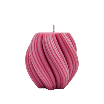 Swirl Shaped Candle