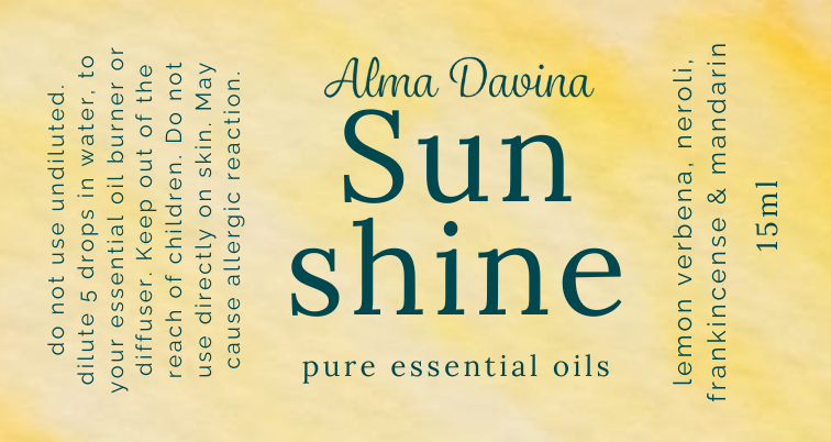 "Sunshine" Essential Oil Blend