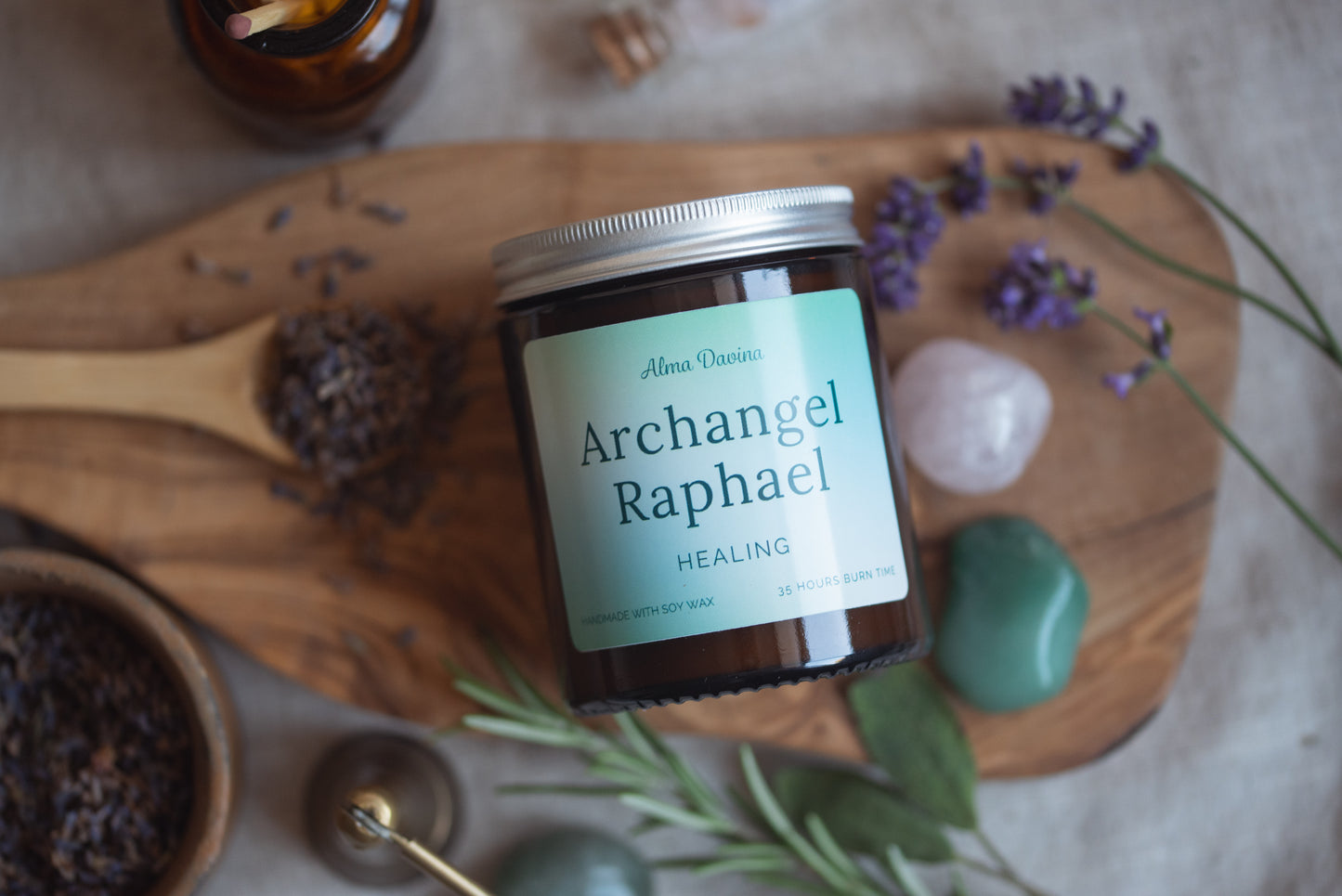 Archangel Raphael Candle