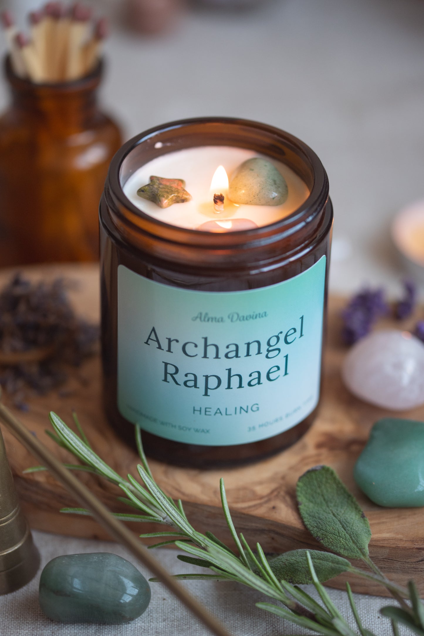 Archangel Raphael Candle