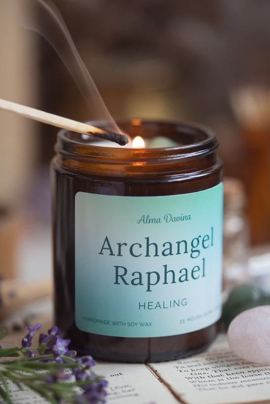 Archangel Raphael Candle