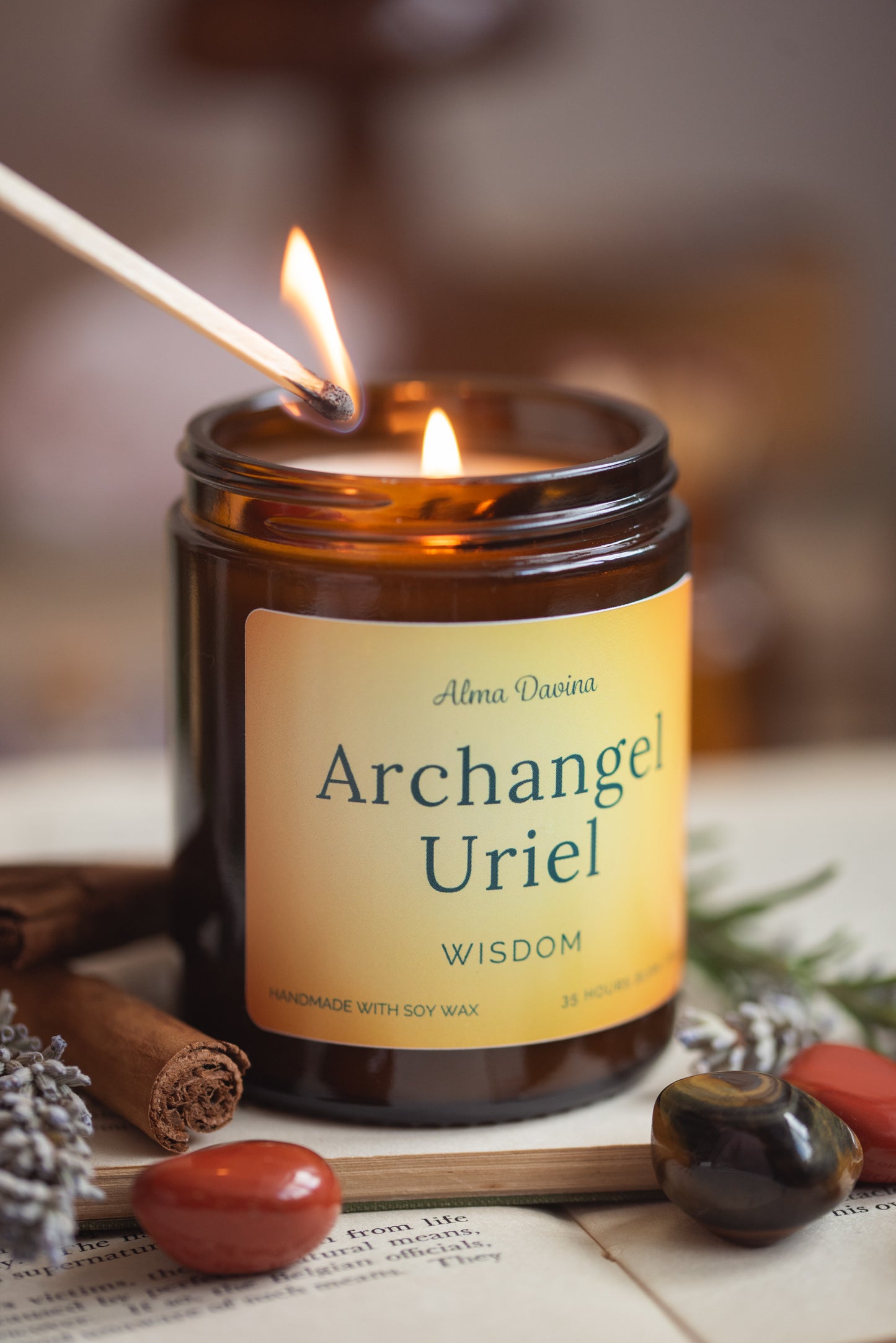 Archangel Uriel Candle