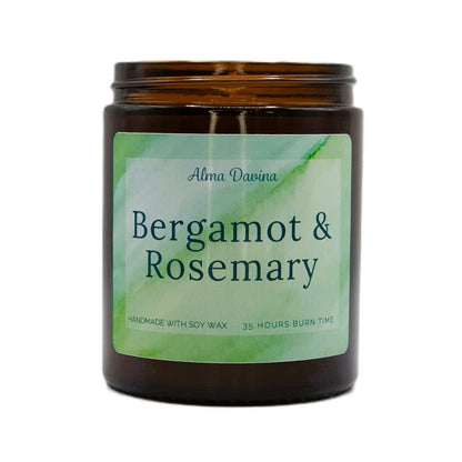 Bergamot & Rosemary Candle