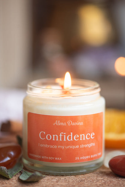 "Confidence" - scented candle