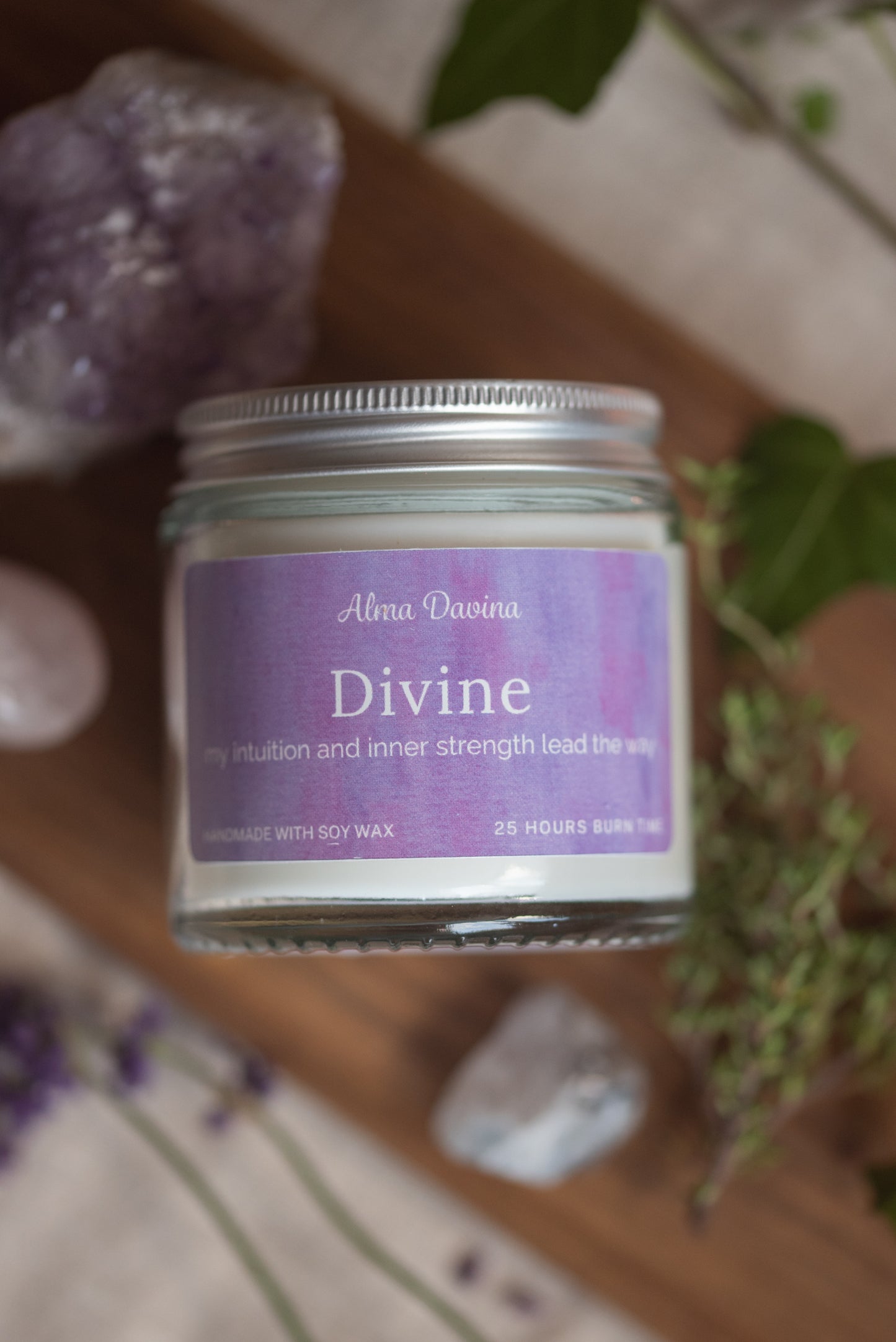 "Divine" - scented candle