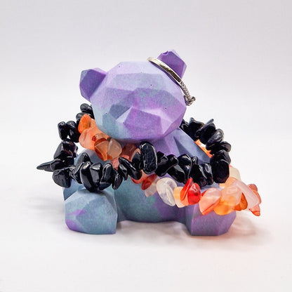 Resin Bear Trinket Holder