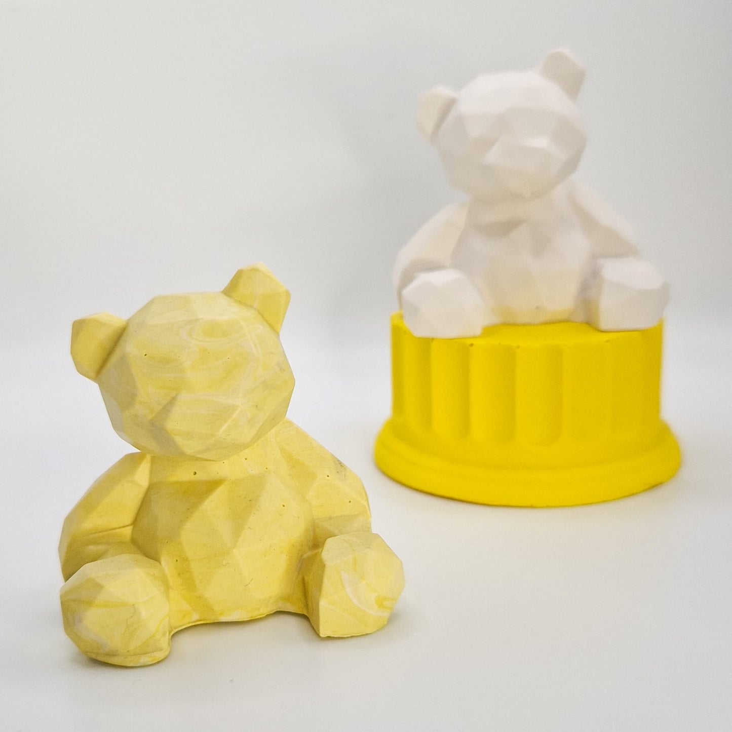 Resin Bear Trinket Holder