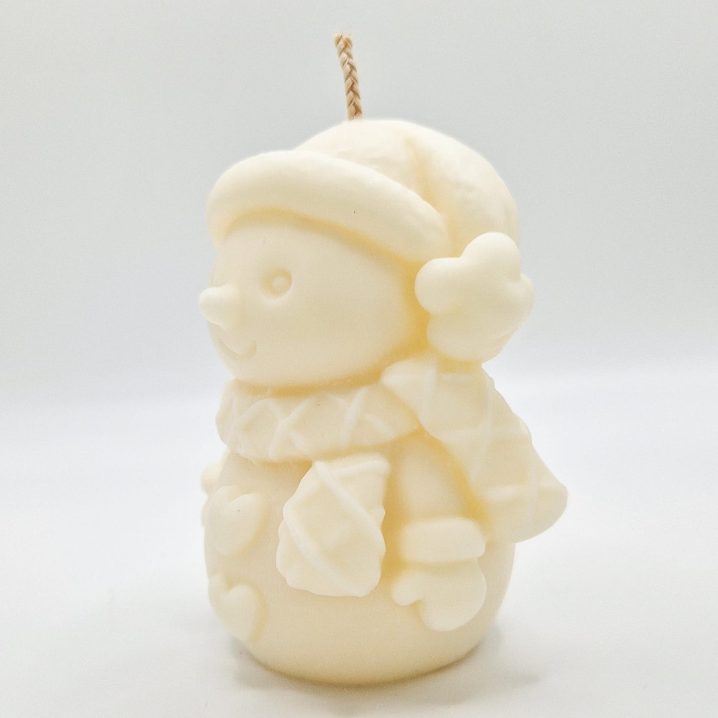 Snowman Shaped Christmas Candle