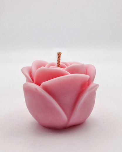 Rose Shaped Candle - Unscented