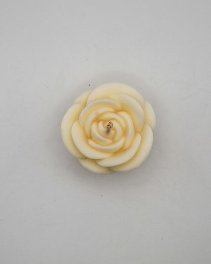 Rose Shaped Candle - Unscented