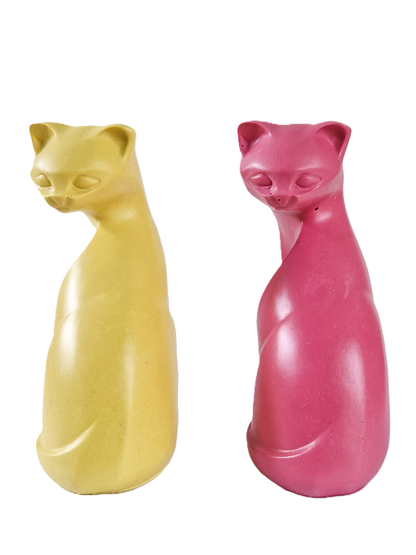 Resin Cat Statue
